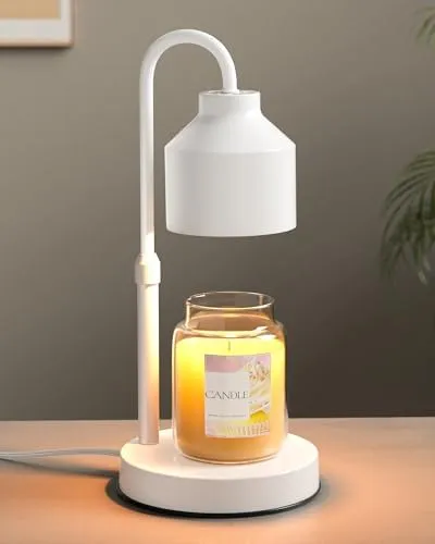 Lisunar Classic Candle Warmer Lamp — White